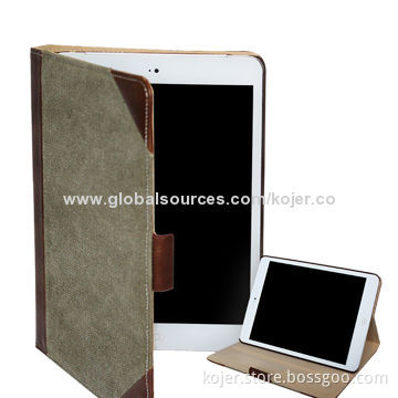 Innovative Folding PU Leather Flip Cases for iPad 3, Full Access to All Functional Ports